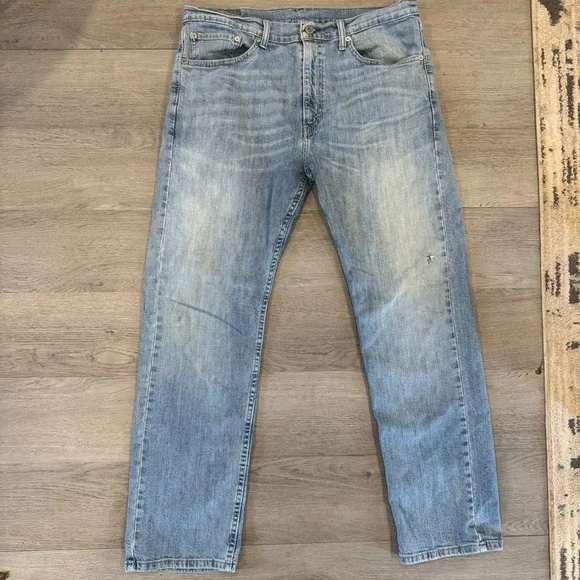 Levi's Men's 505 Original Fit 34x30 Blue Jeans 00505-2765 - Picture 1 of 7
